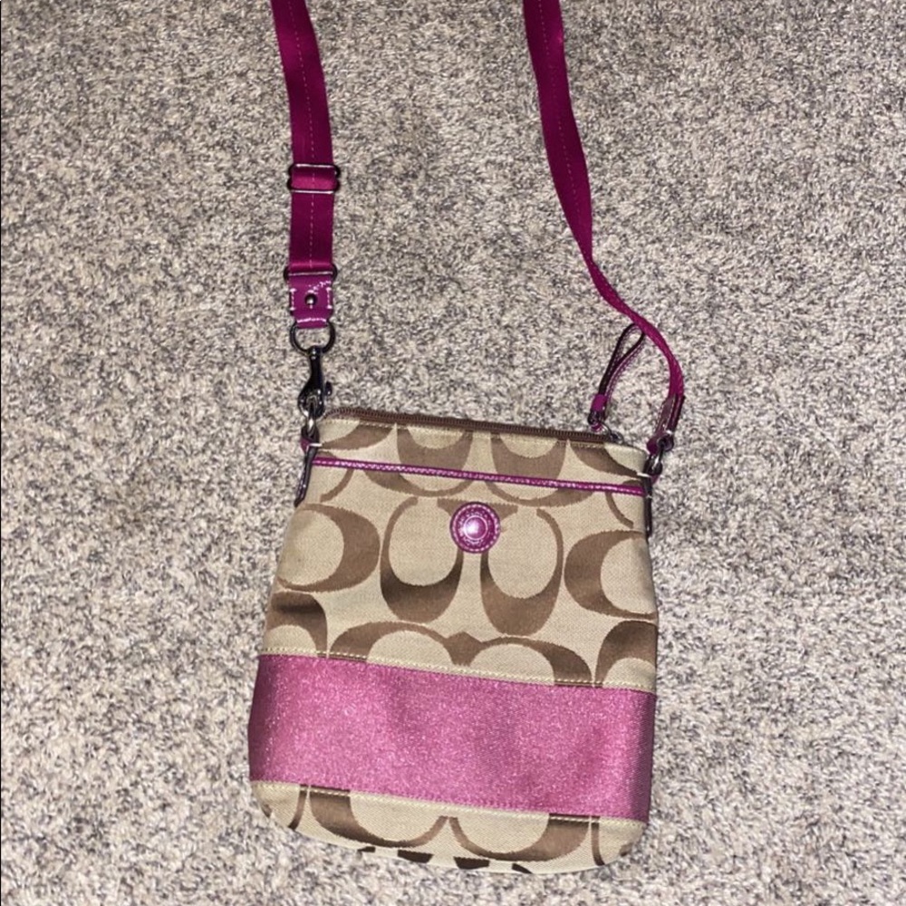 Coach cross body bag